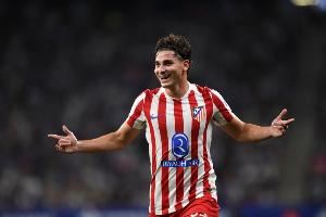 本赛季西甲小蜘蛛打进5球，五大联赛仅次于凯恩、姆巴佩、哈兰德