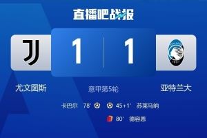 亚特兰大后卫:对战平尤文既高兴又失望 17岁后卫阿哈诺表现出色