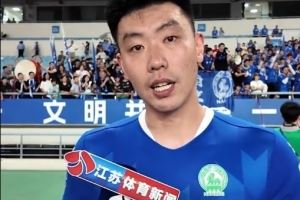 冯伯元:点球没踢进很抱歉,这场比赛有点戏剧性,争取后面打好